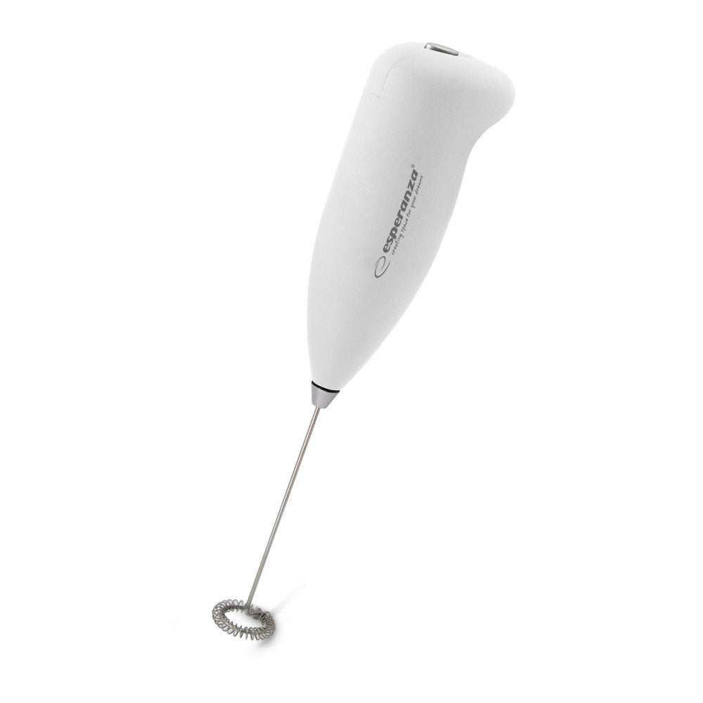 ESPERANZA MINI MILK FROTHER LATTE WHITE_0