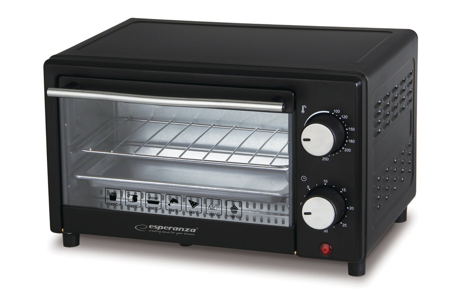 ESPERANZA MINI OVEN CALZONE 10L _0