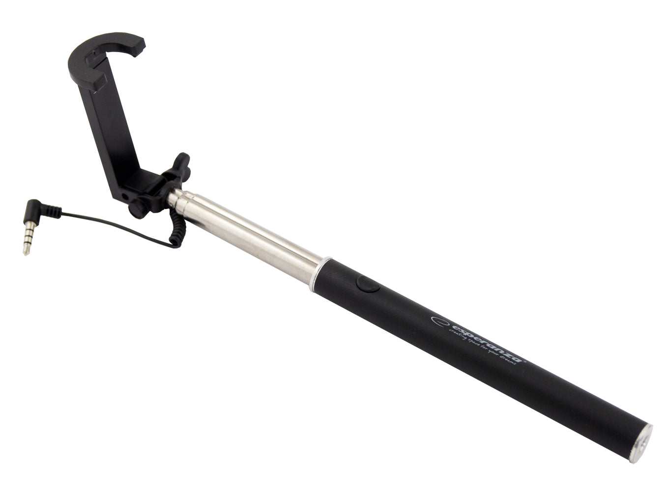 WIRED MONOPOD FOR SMARTPHONES FOR MAKING SELFIE PICTURES BLACK_0