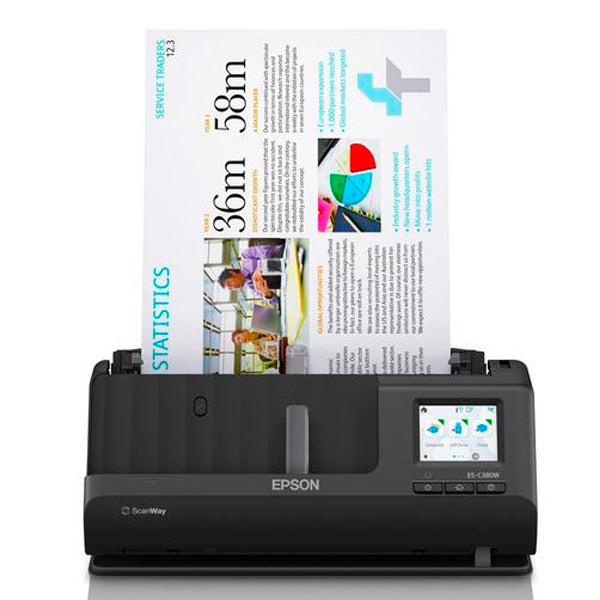 Scanner EPSON WorkForce ES-C320W / Preto_0