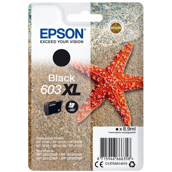 EPSON Tinteiro 603 XL Preto / Compatível com XP-28xx 3100 21xx 3105 41xx_0