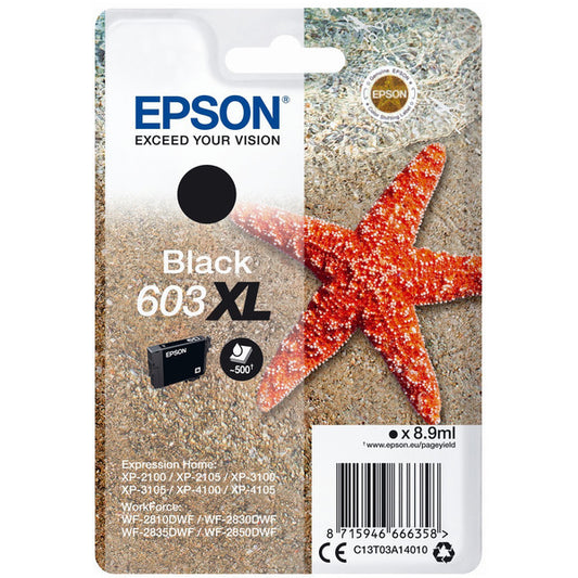 EPSON Tinteiro 603 XL Preto / Compatível com XP-28xx 3100 21xx 3105 41xx_0