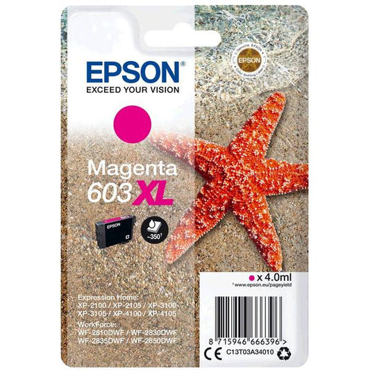 Tinheiro Epson / Magenta / 603 XL XP-28xx/31xx/21xx/41xx_0