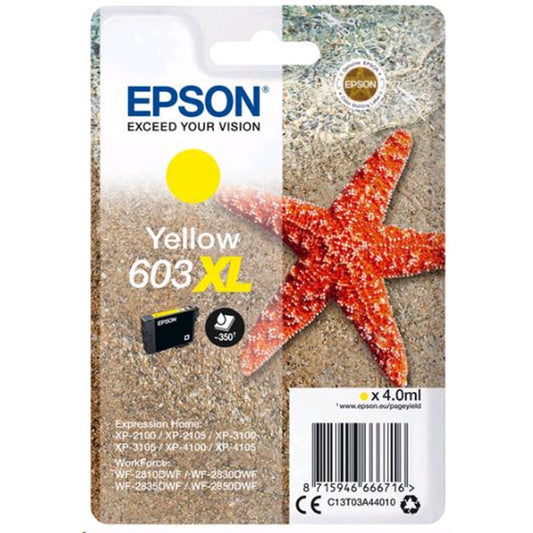 Tincreiro Epson / Amarelo / 603 XL / XP-28xx/31xx/21xx/41xx_0