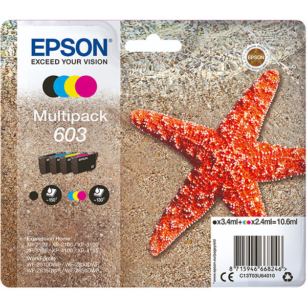 Multipack de Tinta Epson 603 / Preto_0