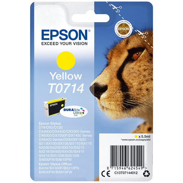 EPSON Tinteiro Amarelo para Impressoras D78/DX4000/DX5000/DX6000/DX70_0