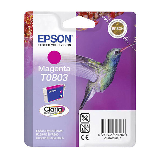 COLIBRI' CARTUCCIA INCHIOSTRO MAGENTA EPSON CLARIA  NELLA NUOVA CONFEZIONE     BLISTER RS_0