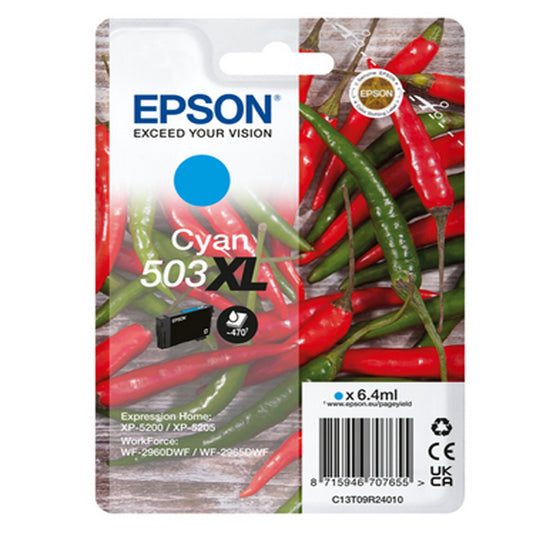 Epson Ink 503XL Cyan (C13T09R24010)_0