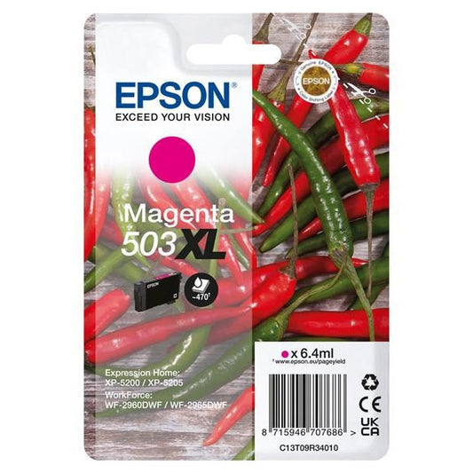 Tinteiro Epson / Magenta 503XL / XP5200/05/WF2960/65_0