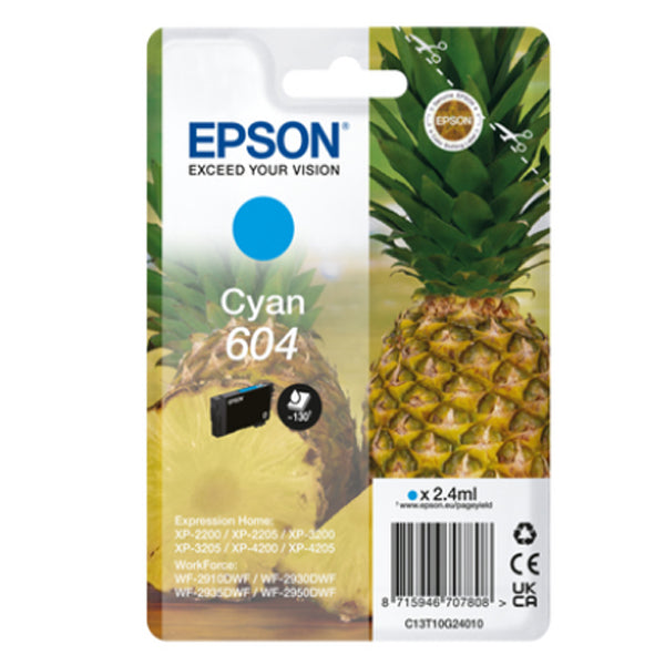 Tinta Epson 604 / Ciano / EPSON_0