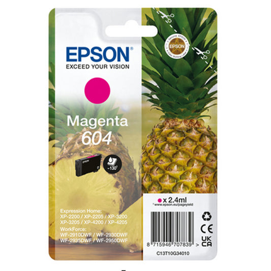 Tinta Epson Ink 604 Magenta / Magenta_0