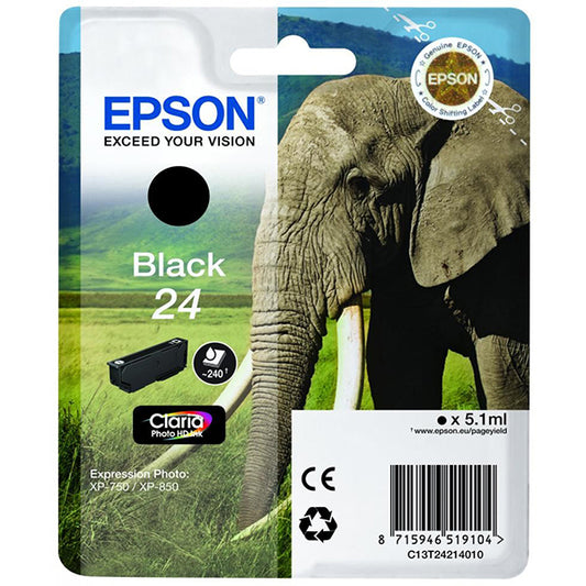 Epson ink cartridge black Claria Photo HD T 242     T 2421_0