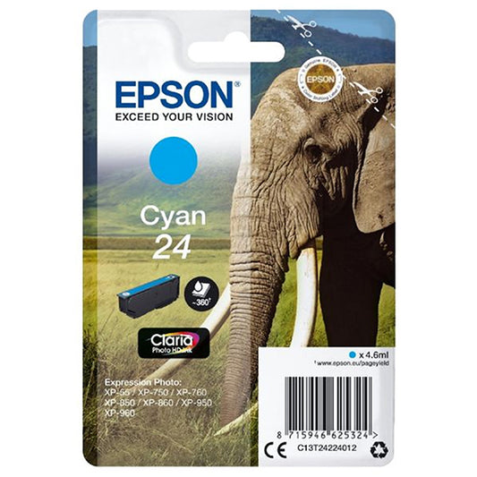Epson ink cartridge cyan Claria Photo HD T 242     T 2422_0