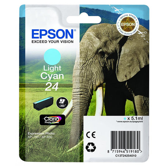 Epson ink cartridge light cyan Claria Photo HD T 242     T 2425_0