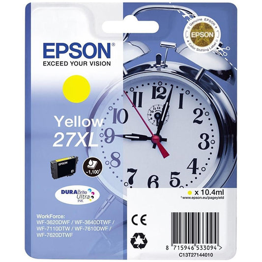 Epson Tinteiro Amarelo 27XL para WF-3620/3640/7110/7610/7620_0