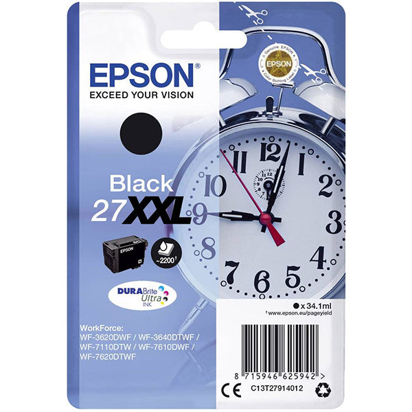 Tinteiro EPSON / Preto / 27XXL (C13T27914012)_0