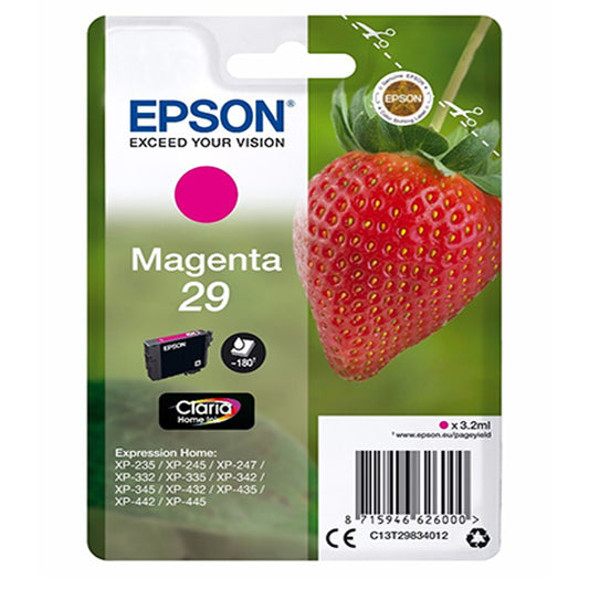 EPSON Tinteiro Magenta 29 Claria Home para XP235/332/335/432/435_0