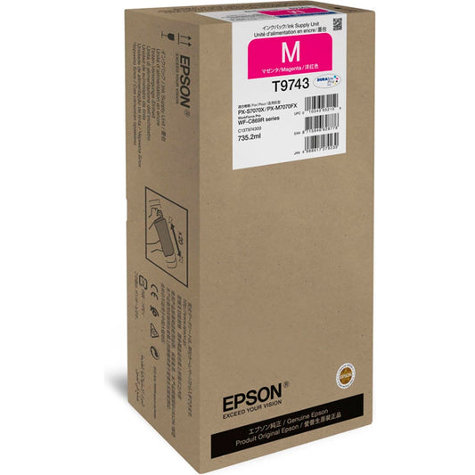 Tinta Epson T9743 Magenta XXL / Magenta_0