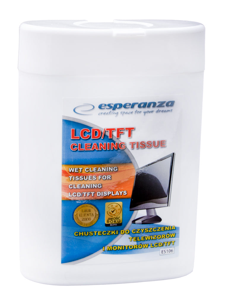 ESPERANZA LCD/TFT WET SCREEN CLEANING TISSUES_0