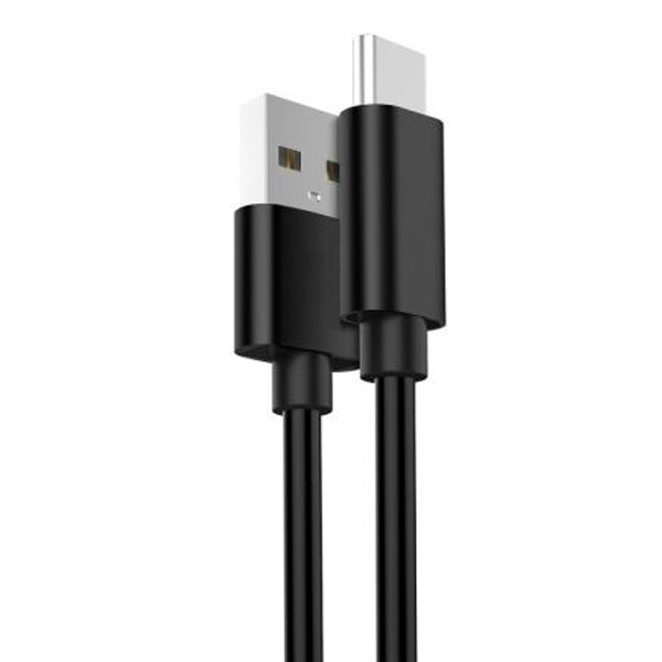 Cabo USB EWENT / 1m / Preto / USB A para USB C_0