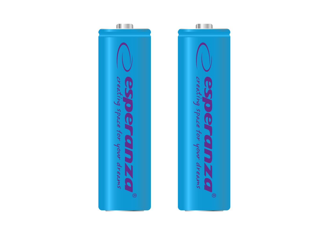 ESPERANZA RECHARGEABLE BATTERIES Ni-MH AA 2000MAH 2PCS. BLUE
_0