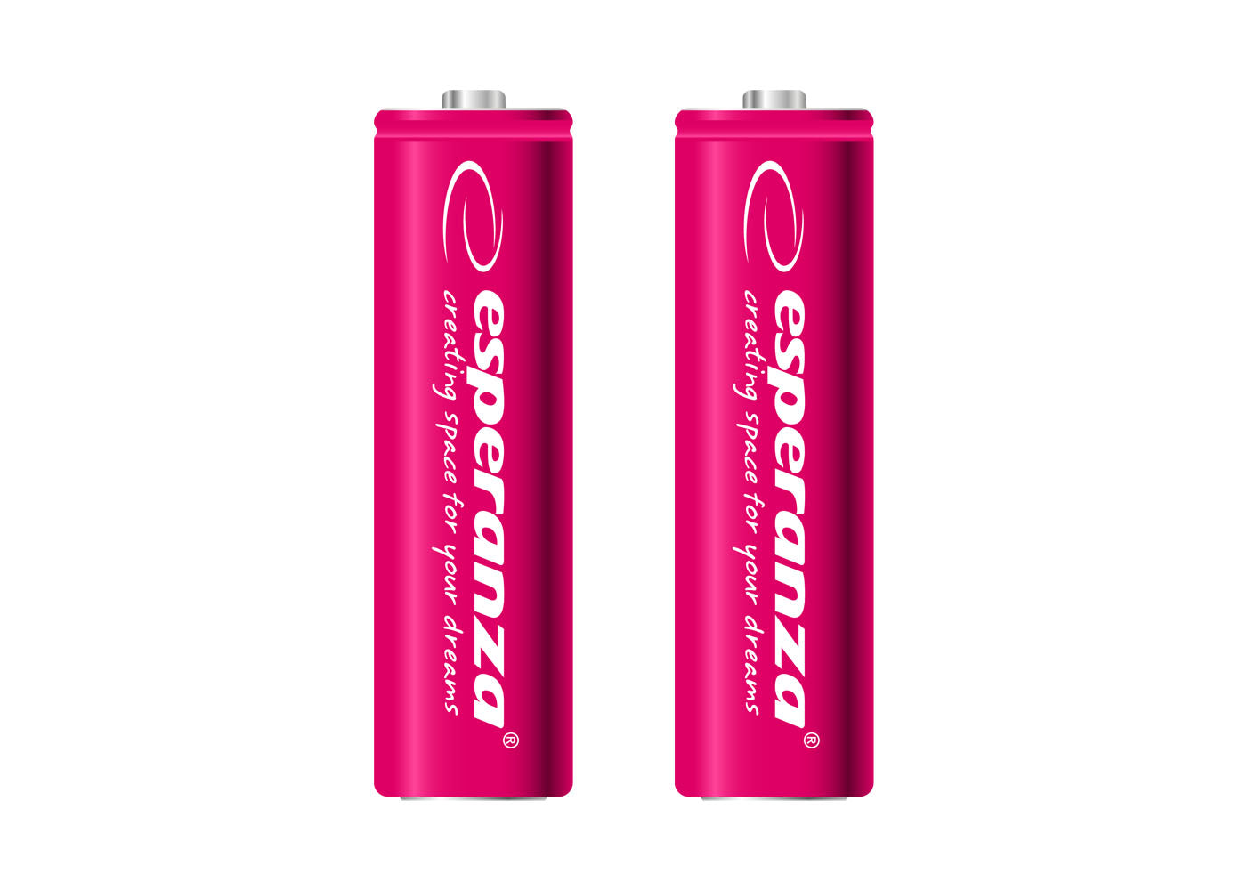 ESPERANZA RECHARGEABLE BATTERIES Ni-MH AA 2000MAH 2PCS. RED
_0
