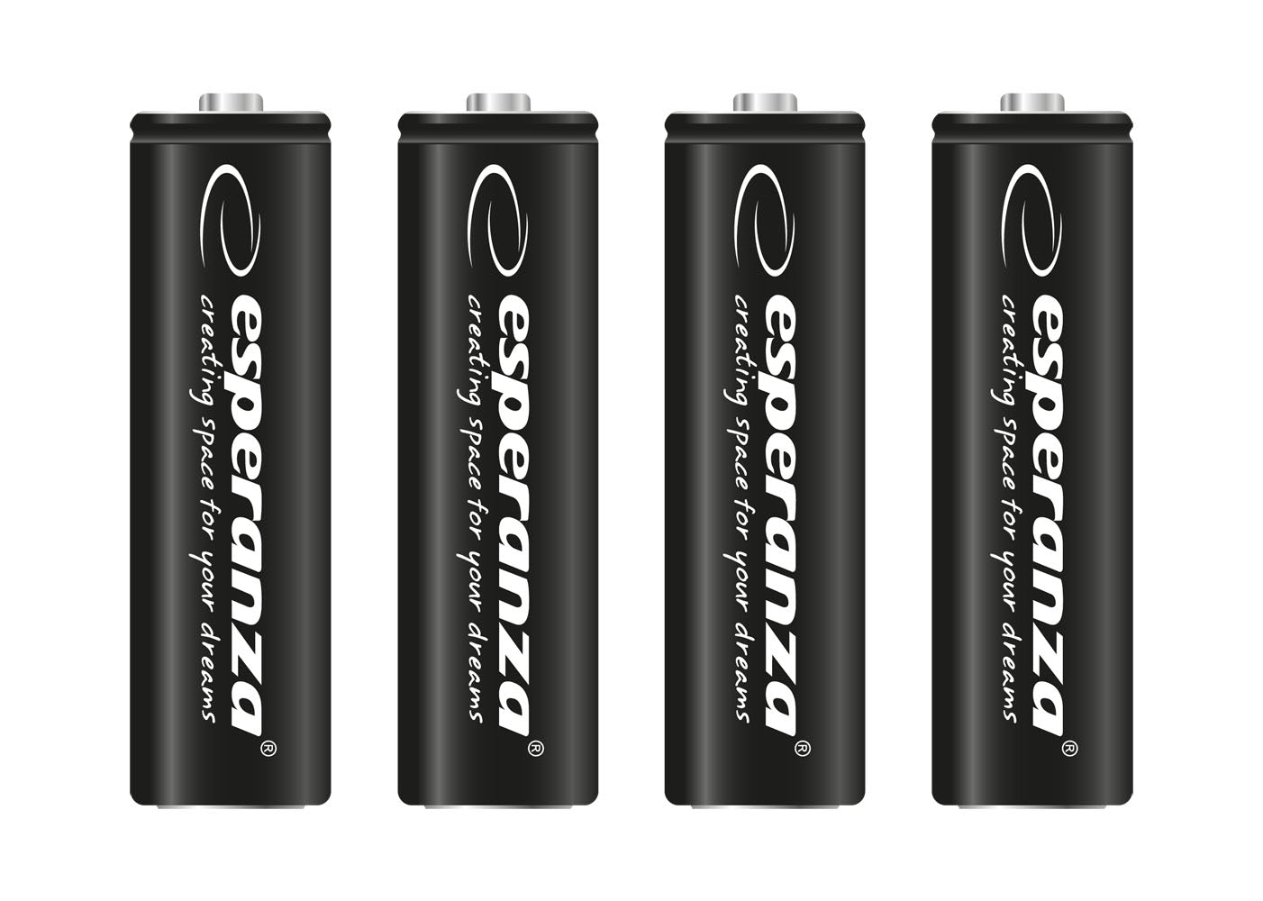 ESPERANZA RECHARGEABLE HIGH CAPACITY BATTERIES Ni-MH AA 2600MAH 4PCS.
_0