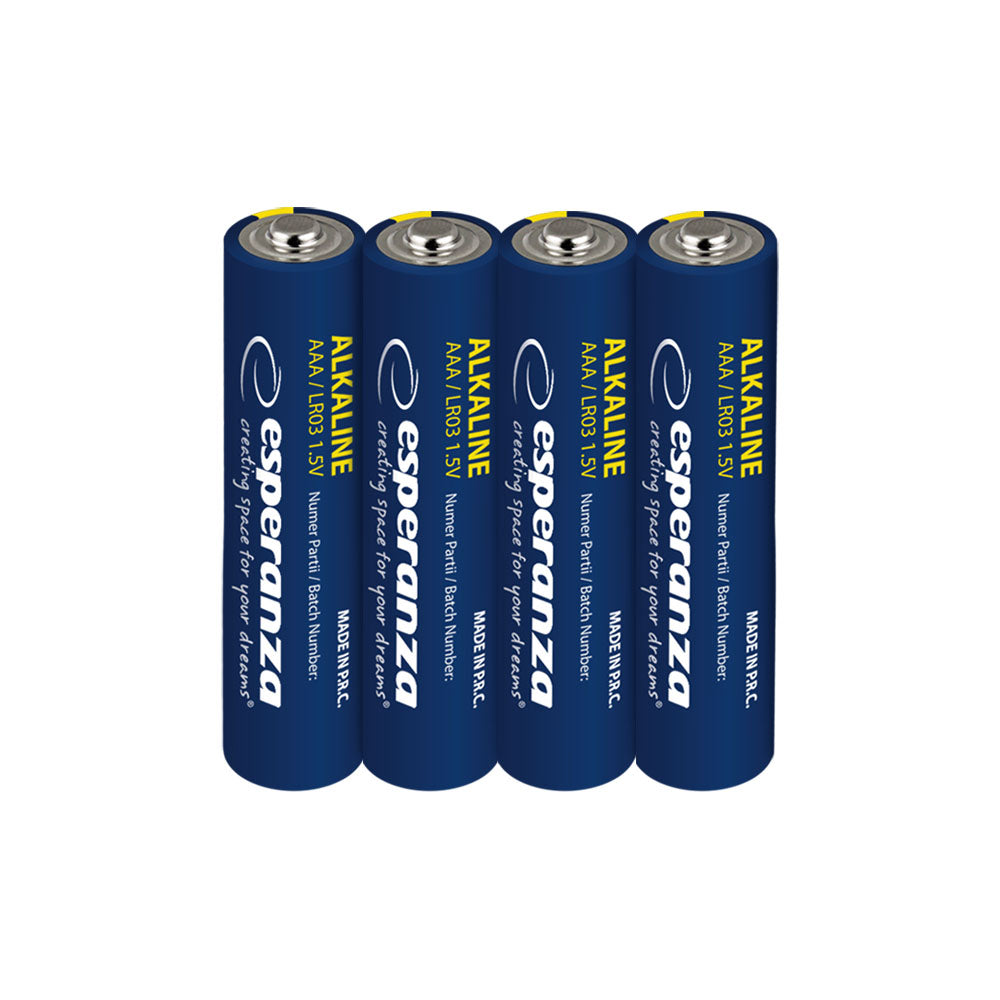 ESPERANZA ALKALINE BATTERIES AAA 4PCS. BLISTER_0