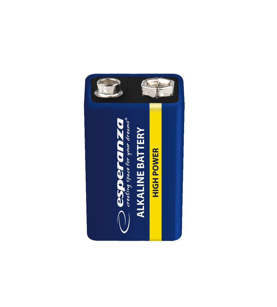 ESPERANZA ALKALINE BATTERY 6LR61 9V 1PCS. BLISTER_0