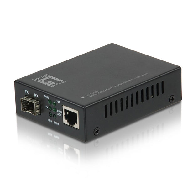 Level One GVT-2000 RJ45 SFP Gb Media Converter_0