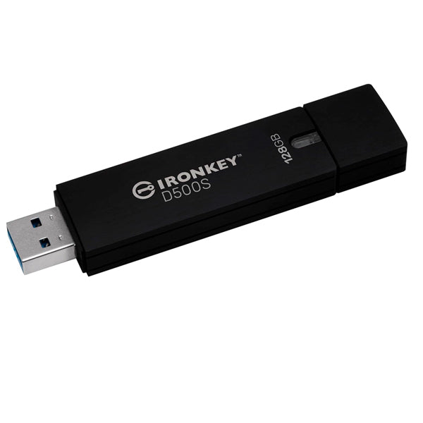 USB-Stick Kingston / Preto / 128 GB / IronKey D500S_0