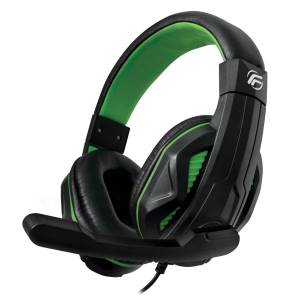 Fenner Tech Cuffie Gaming Soundgame + Microfono PC/Console Green_0