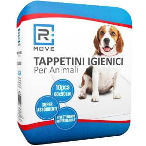 RMove Tappetini Igienici Animali 60x90cm Con adesivi 1Cnf/10pz_0