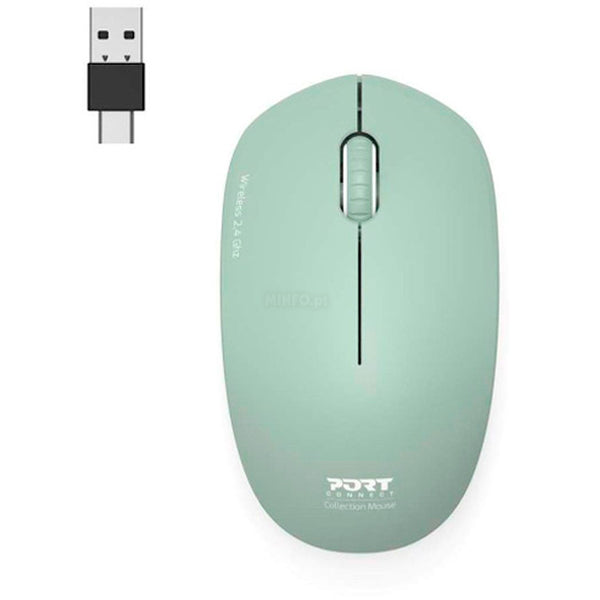 Rato Wireless Port / Verde Oliva_0