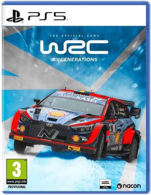 VIDEOJUEGO NACON WRC GENERATIONS PS5 DVD / Preto / PS5WRCGENSPPT_0