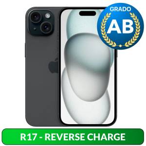 Apple iPhone 15 256GB 6.1" Black Ricondizionato Grado-AB_0