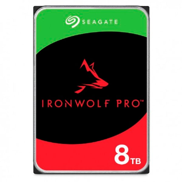 HDD Seagate IronWolf Pro 8TB 3.5" / SATA 6G / Preto / ST8000NT001_0