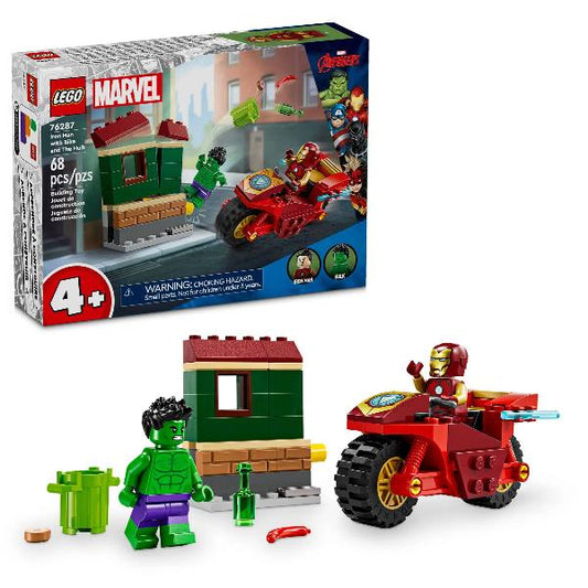 Brinquedo de Construção LEGO / Marvel Super Heroes Iron Man e Hulk / 76287_0