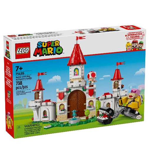 Konstruktionsspielzeug LEGO / Super Mario Showdown com Roy no Palácio dos Cogumelos / 71435_0