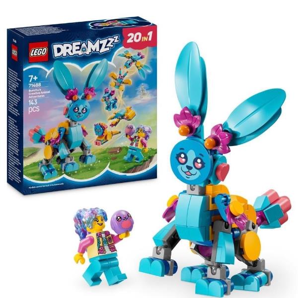 71488 DREAMZzz Bunchus kreative Tierabenteuer, Konstruktionsspielzeug_0
