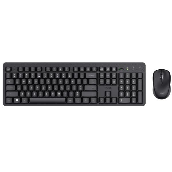 ODY II SET TASTIERA E MOUSE WIRELESS SILENZIOSI - LAYOUT ITALIANO - NERO - GARANZIA 5 ANNI_0