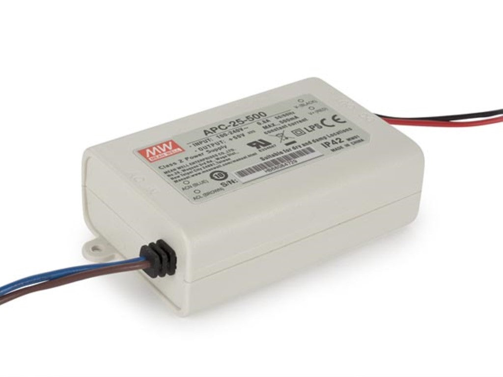 CONDUTOR DE LED DE CORRENTE CONSTANTE - SAÍDA ÚNICA - 500 mA - 25 W_0