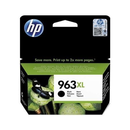 Cartucho de Tinta Original HP nº963 XL Alta Capacidad/ Negro_0
