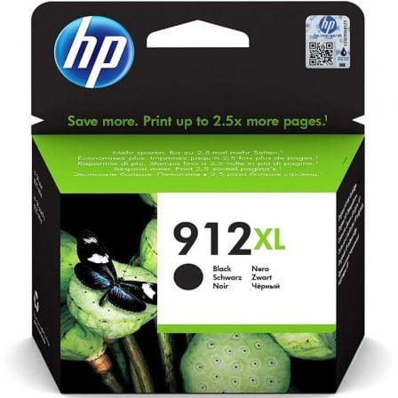 Cartucho de Tinta Original HP nº912 XL Alta Capacidad/ Negro_0