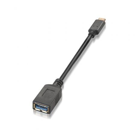 Cabo USB 3.1 Tipo-C AISENS / 15cm / Preto / A107-0062