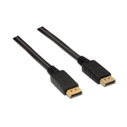 Cabo DisplayPort 1.2 AISENS / 4K / Macho - Macho / 3m / Preto / A124-0130