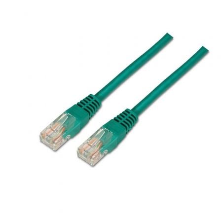 Cable de Red RJ45 UTP Aisens A135-0246/ Cat.6/ 1m/ Verde_0