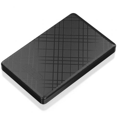 AISENS ASE-2522B caja para disco duro externo Carcasa de disco duro/SSD Negro 2.5"_0