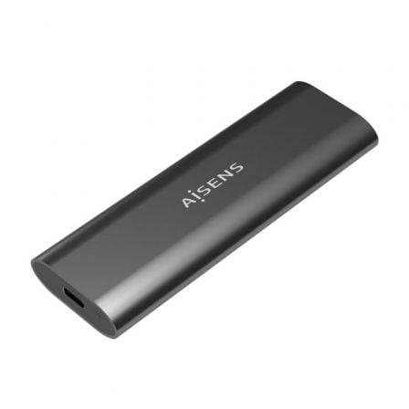 Caja Externa para Disco SSD M.2 SATA/NVMe Aisens ASM2-015GR/ USB 3.1/ Sin tornillos_0