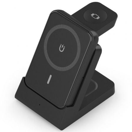 Base de carga Inalámbrica Aisens ASCH-15W4WC064-BK/ 15W/ Negro_0